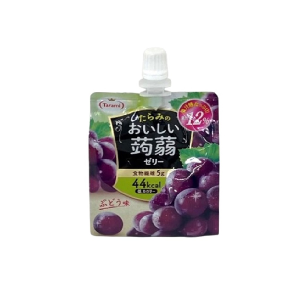 Tarami Delicious Konjac Jelly grapes Flavor