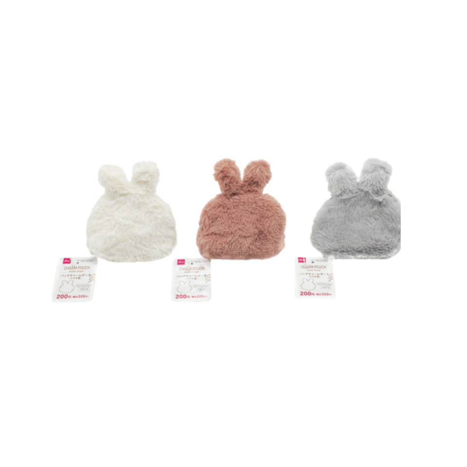 Rabbit Shape Bag Charm Pouch