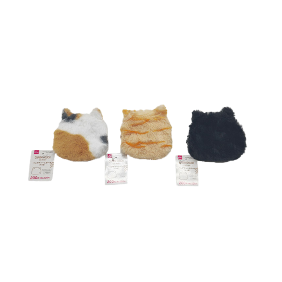 Cat Shape Bag Charm Pouch