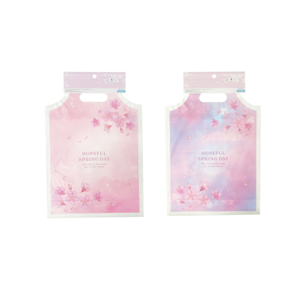 Handle Bag with Bottom Gusset Cherry Blossom 35cm x 25cm x 8cm