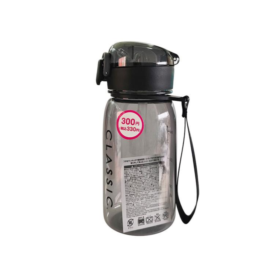 Bottle with Single Action Straw 400ml