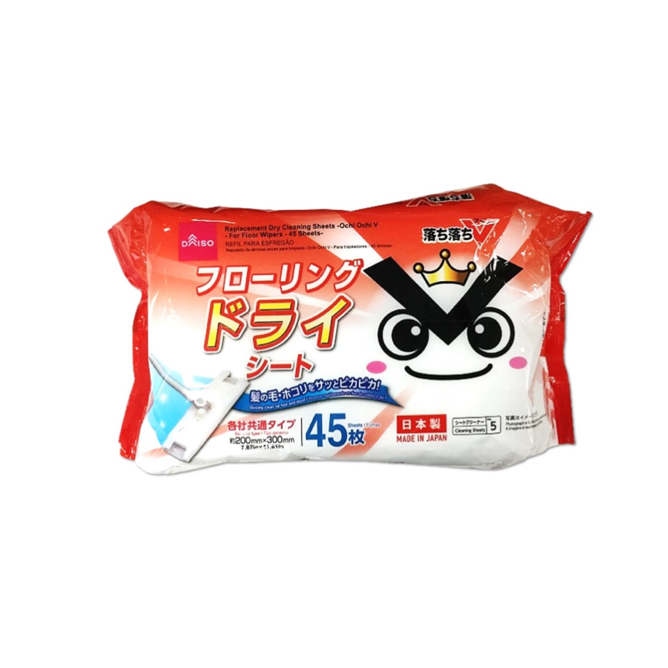 Replacement Dry Cleaning Sheets Ochi Ochi V for Floor Wipers