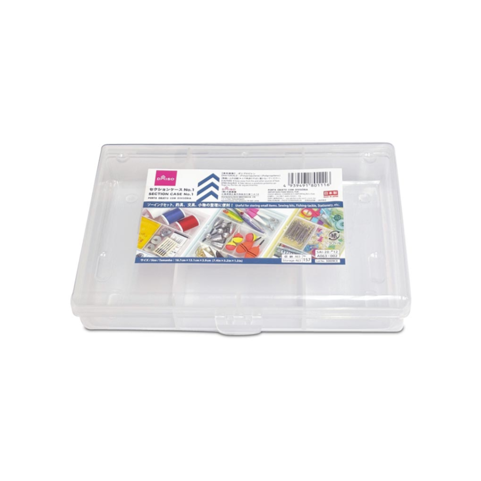 Section Case No. 1 18.7cm x 13.1cm x 3.9cm