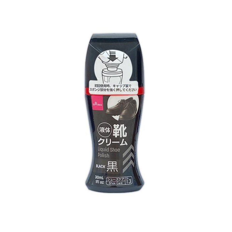 Liquid Shoe Polish Black 30ml
