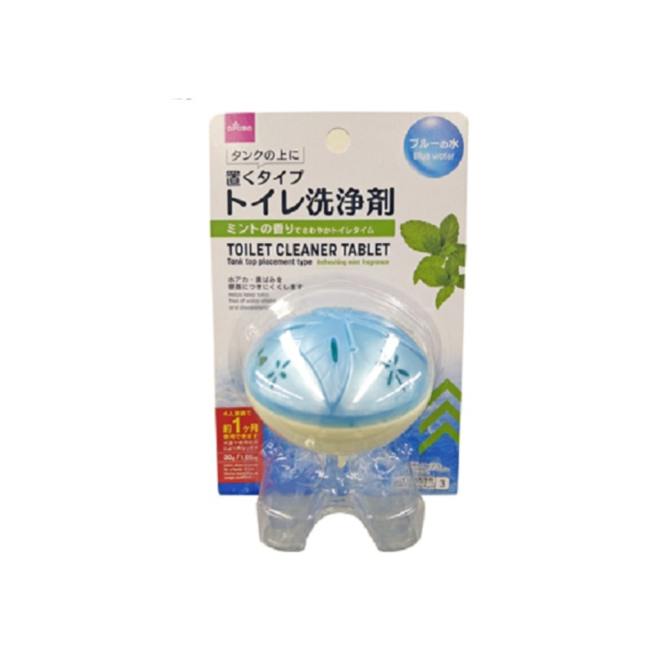 Toilet Cleaner Tablet for Placement in Toilet Tank Mint