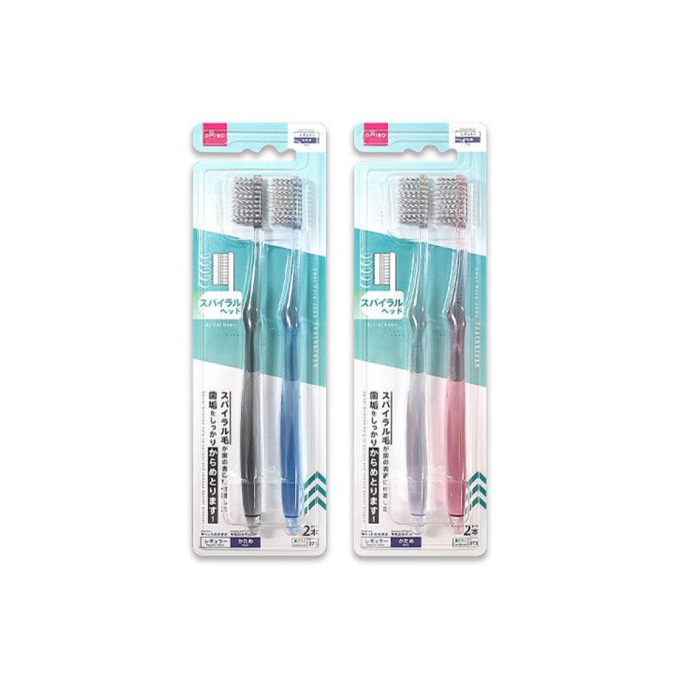 Toothbrush Dentpure Spiral Head Hard