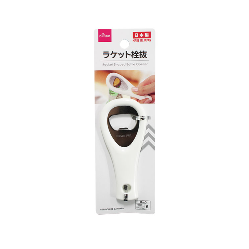 Racket Shaped Bottle Opener