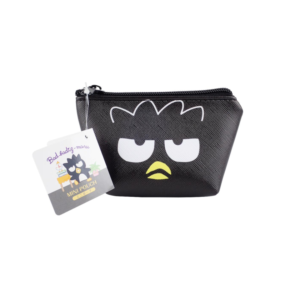 Mini Pouch Boat Shape Bad Badtz Maru Face