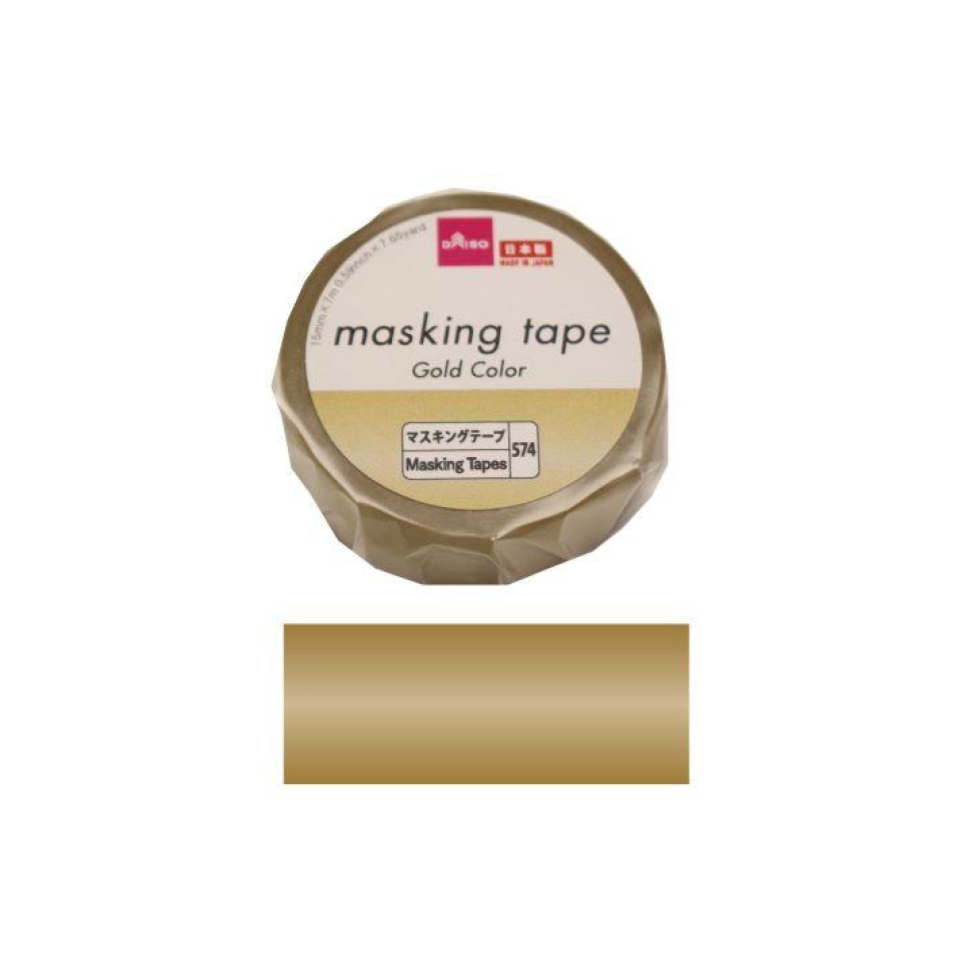 Masking Tape Gold Color