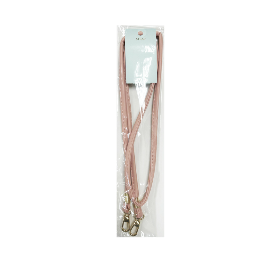 Shoulder Strap Synthetic Leather Pink
