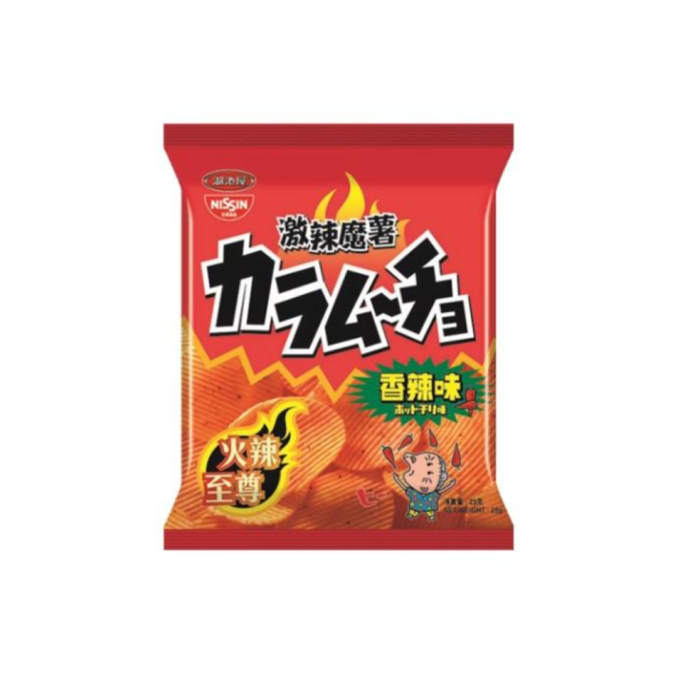 Nissin Koikeya Chips Karamucho Hot Chilli