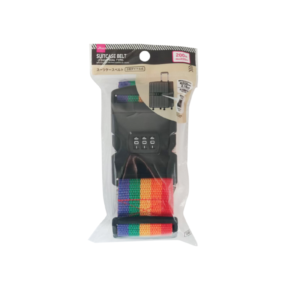 Suitcase Belt Three Digit Dial Type