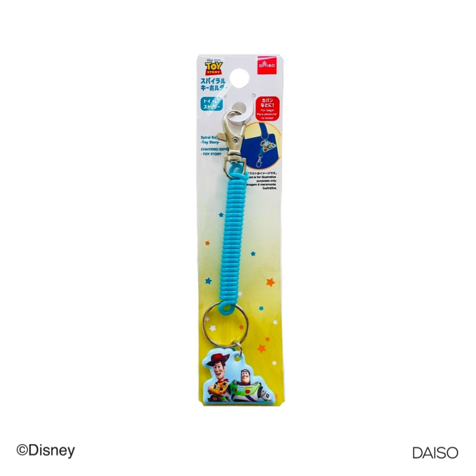Spiral Keychain Toy Story