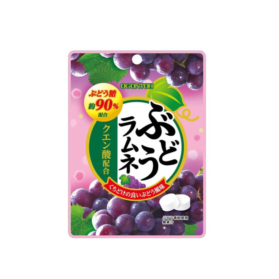 Golden Sugar Grape Ramune
