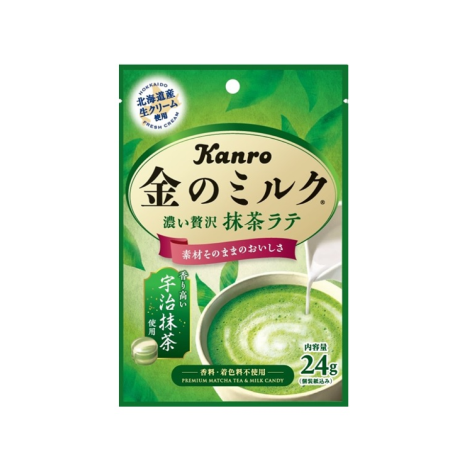 Kanro Golden Milk Candy Matcha Latte