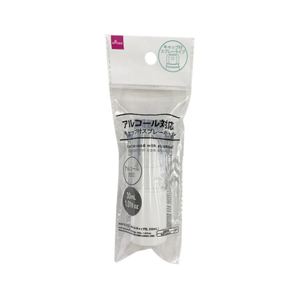 Hdpe Spray Bottle with Cap 30ml