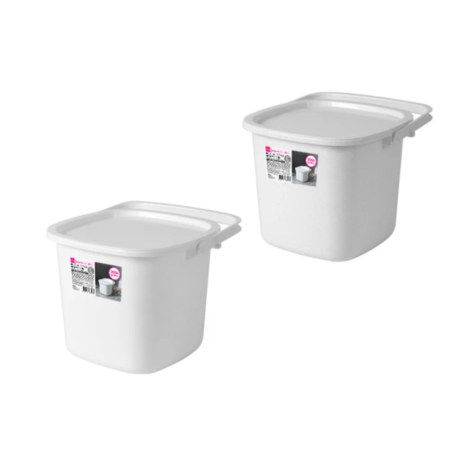 Bucket with Lid and Handle for Drying Rag 8L