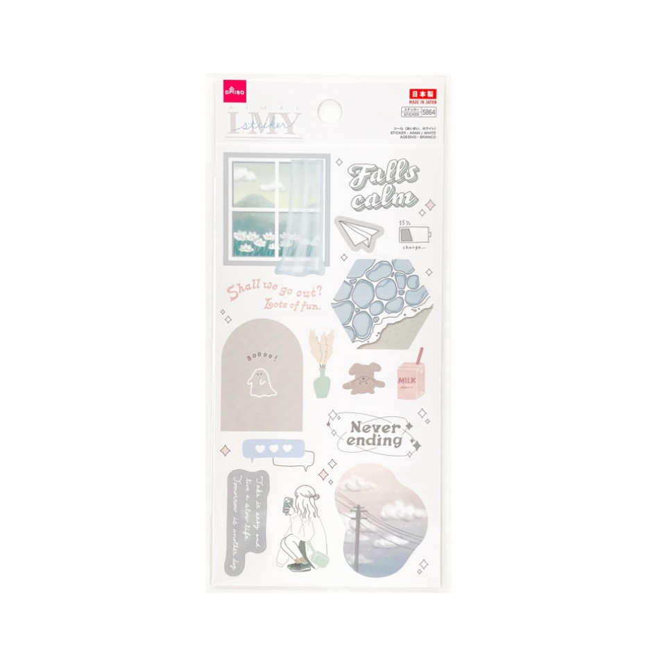 Sticker Aimai White