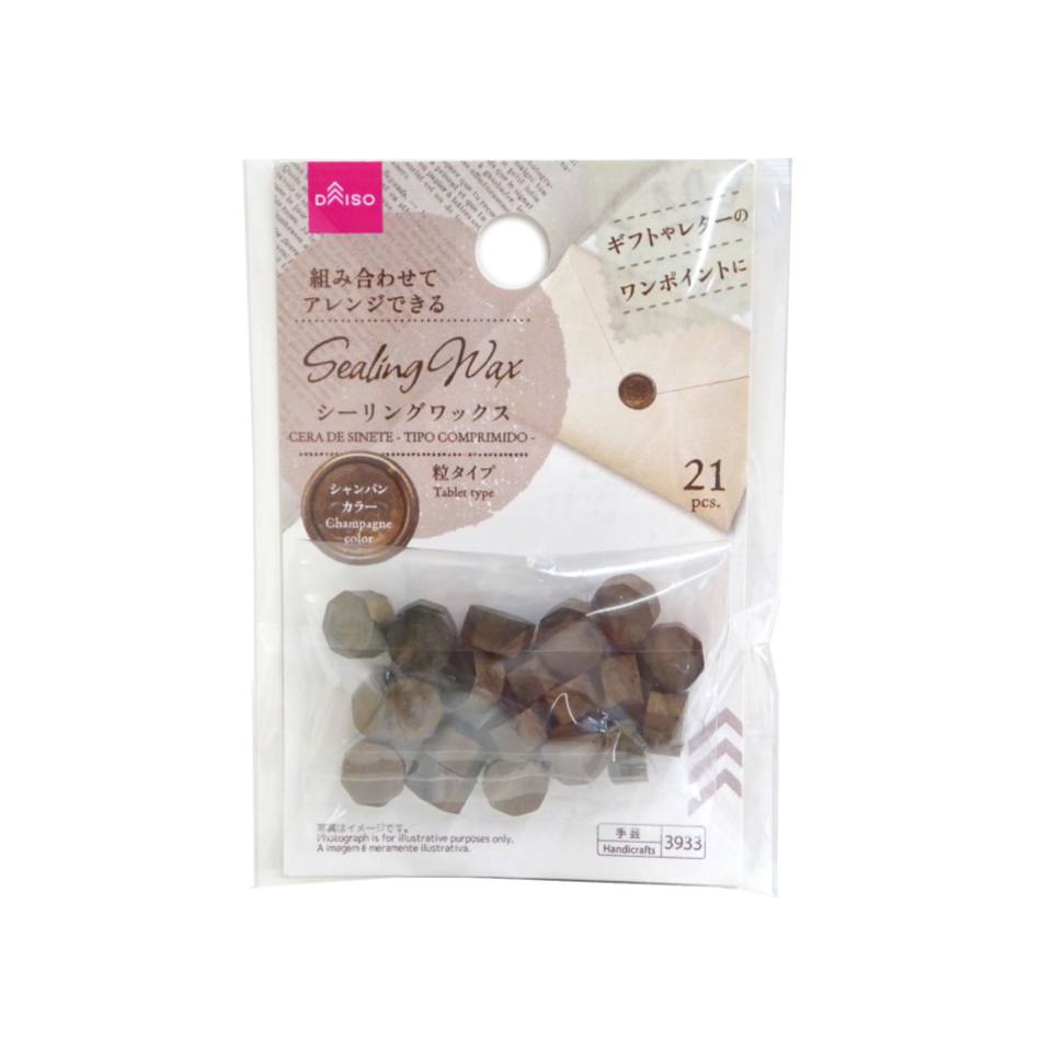 Sealing Wax Tablet Type Champagne
