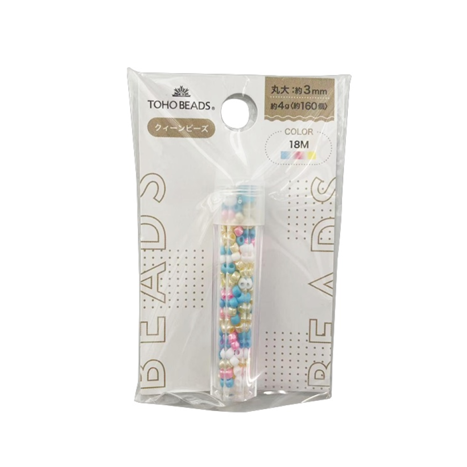 Toho Beads Round Pastel Mix 18m