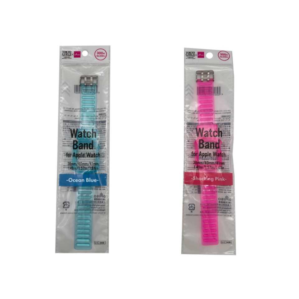 Smartwatch Case and Band Blue/Pink 38/40/41mm