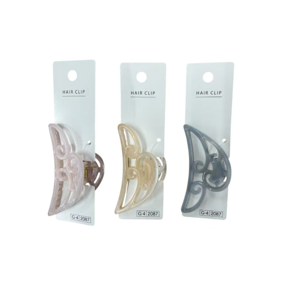 Marble Clip Cute Heart