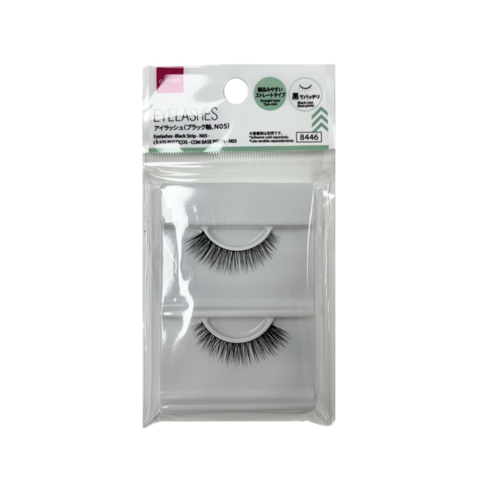 Eyelashes Black Strip N05