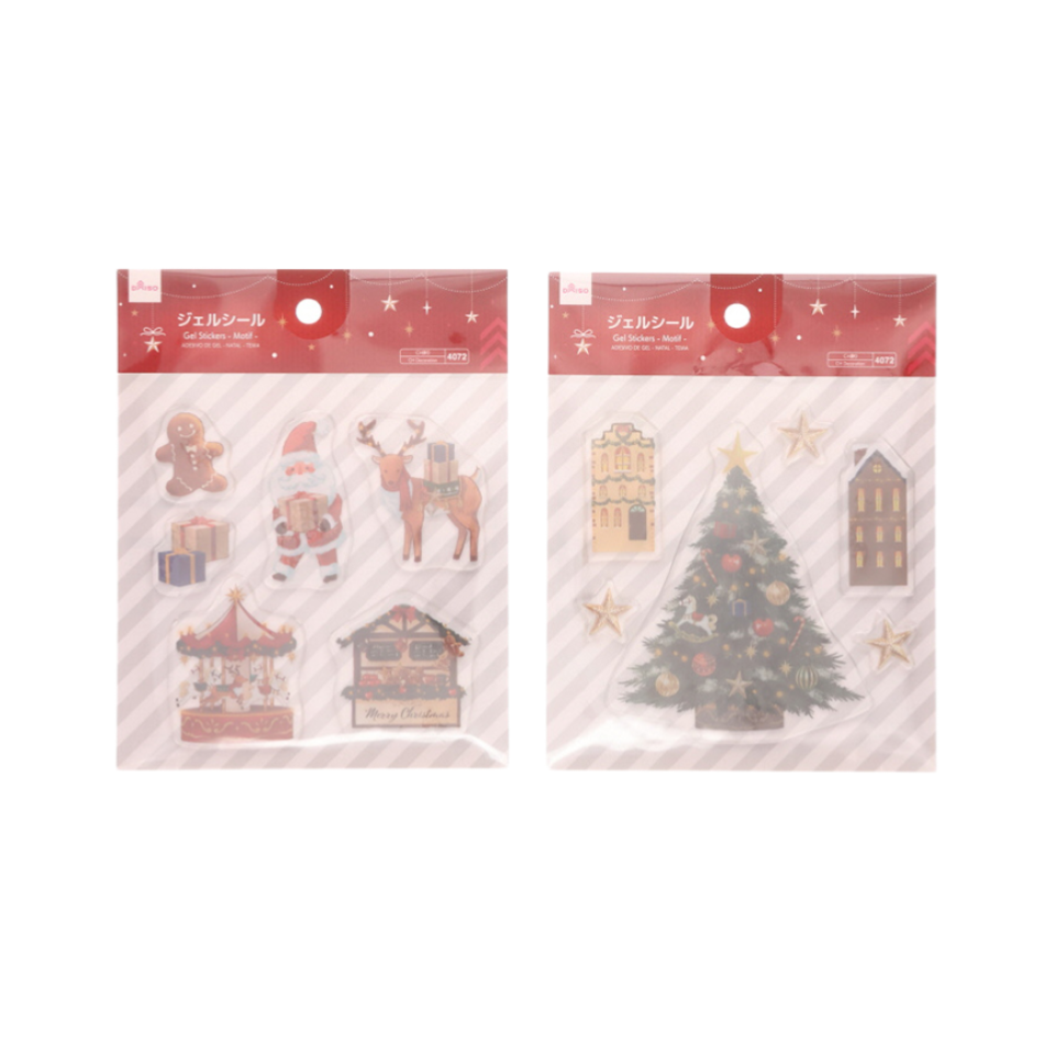 Christmas Gel Stickers Motif