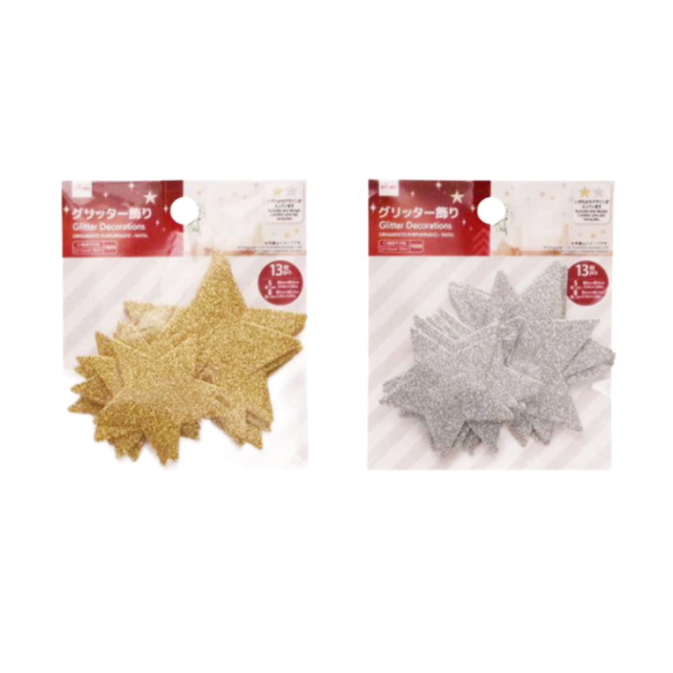 Christmas Glitter Decorations