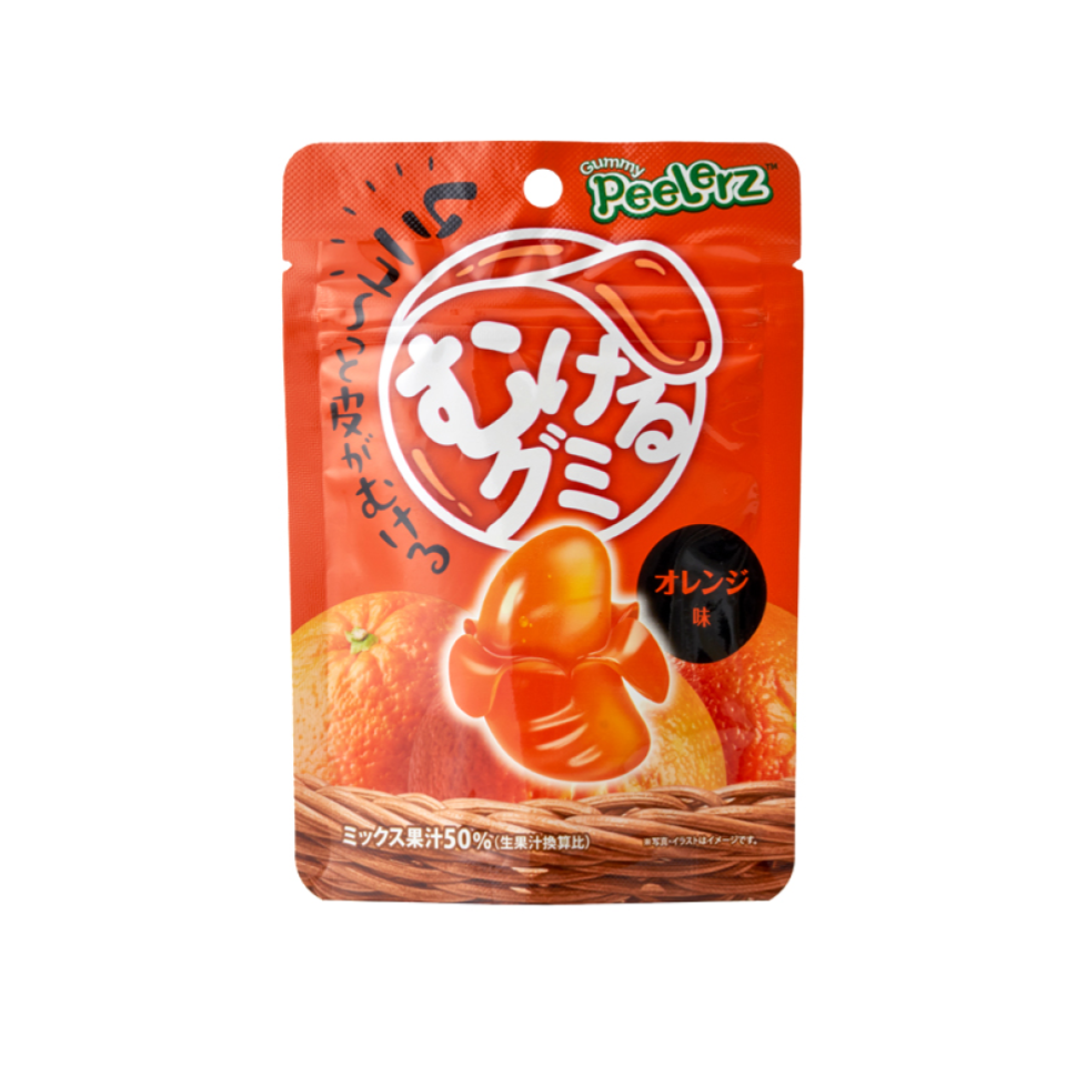 First Japan Peelable Gummy Orange Flavor 40g