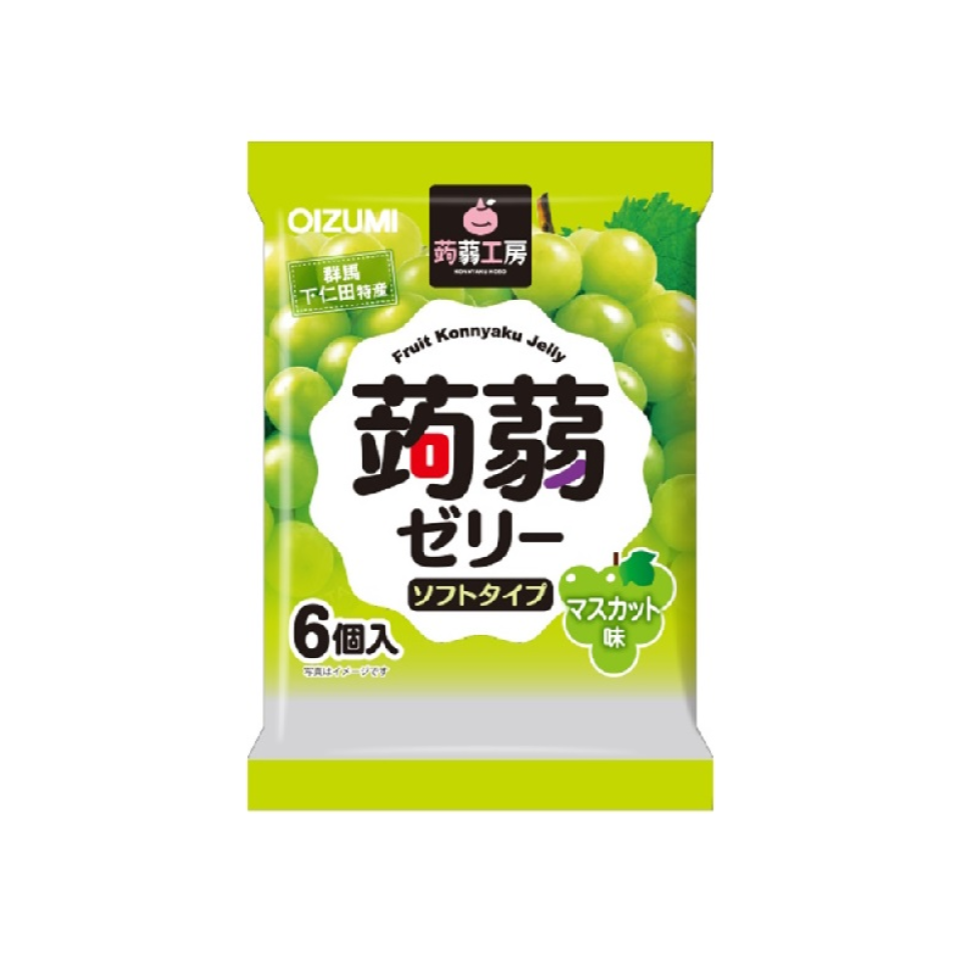 Oizumi Shimonita Konnyaku Kobo Konnyaku Jelly Muscat Flavor