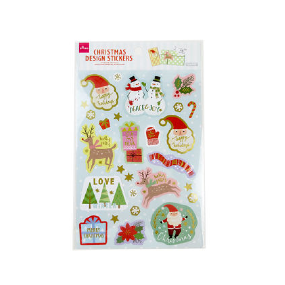 Christmas Wrapping Stickers
