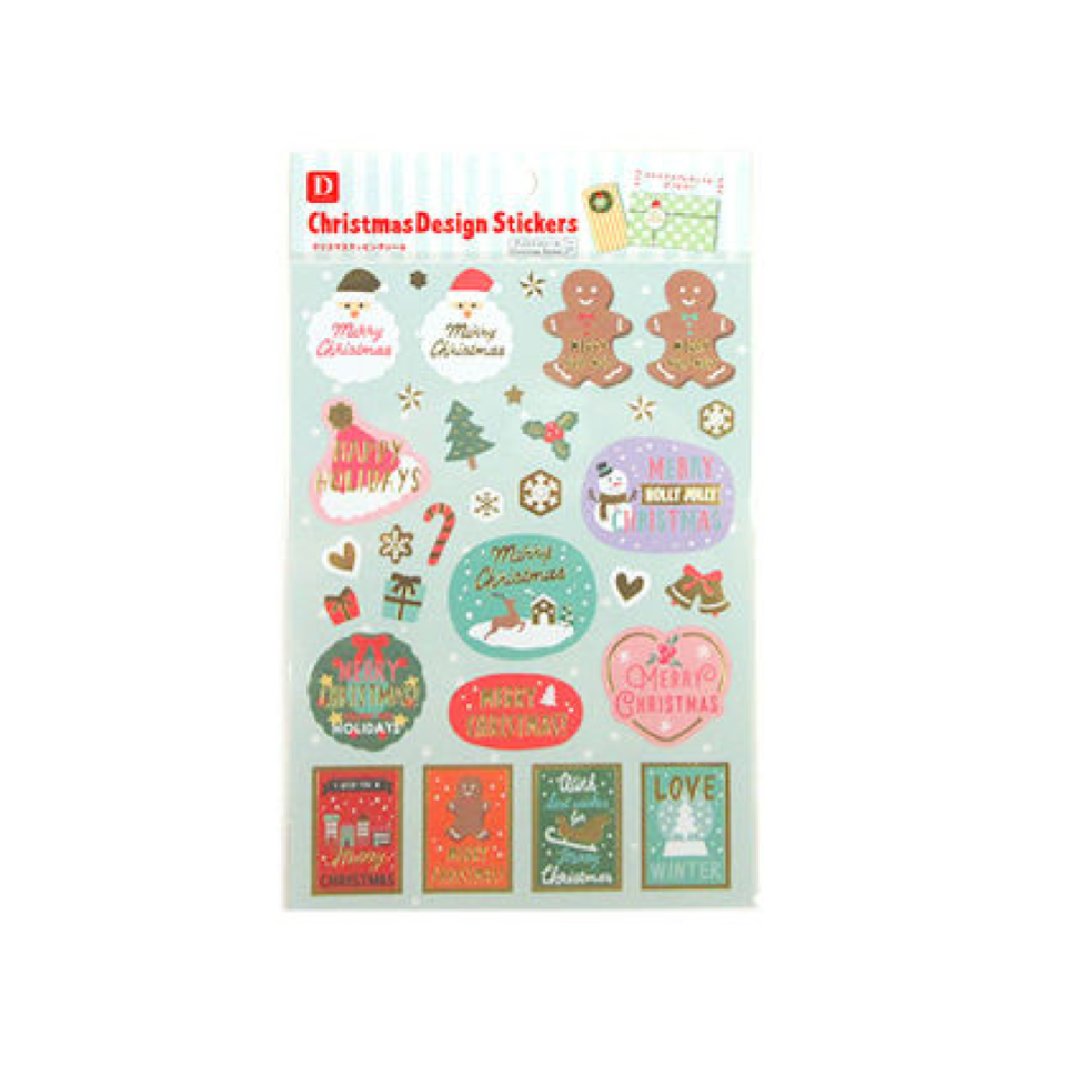 Christmas Wrapping Stickers