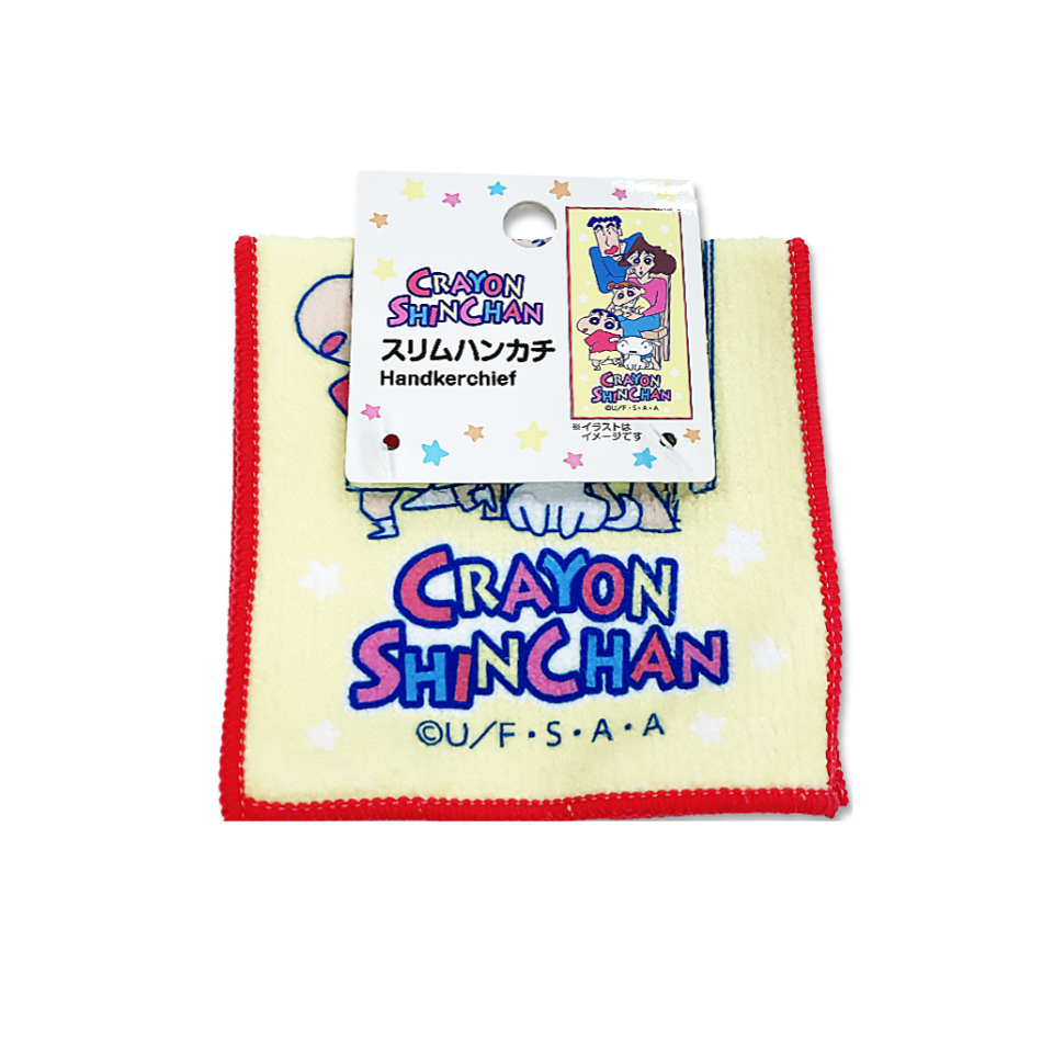 Slim Handkerchief Crayon Shinchan Family