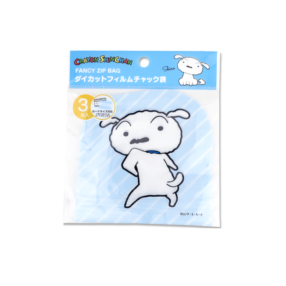 Die Cut Film Chuck Bag Crayon Shinchan Shiro
