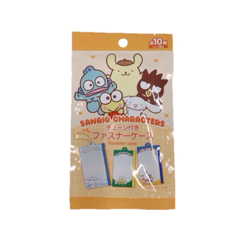 Zipper Case with Chain Sanrio Characters Standard