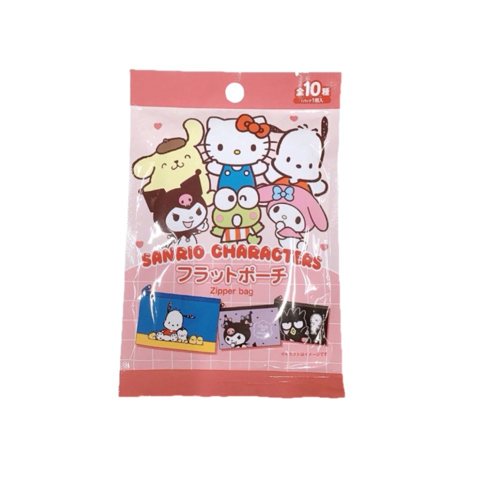 Flat Pouch S Sanrio Characters Standard