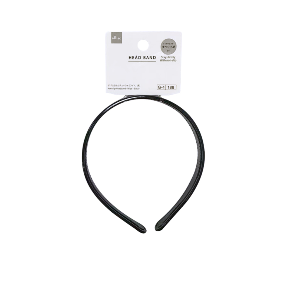 Silicone Katyusha Wide Black