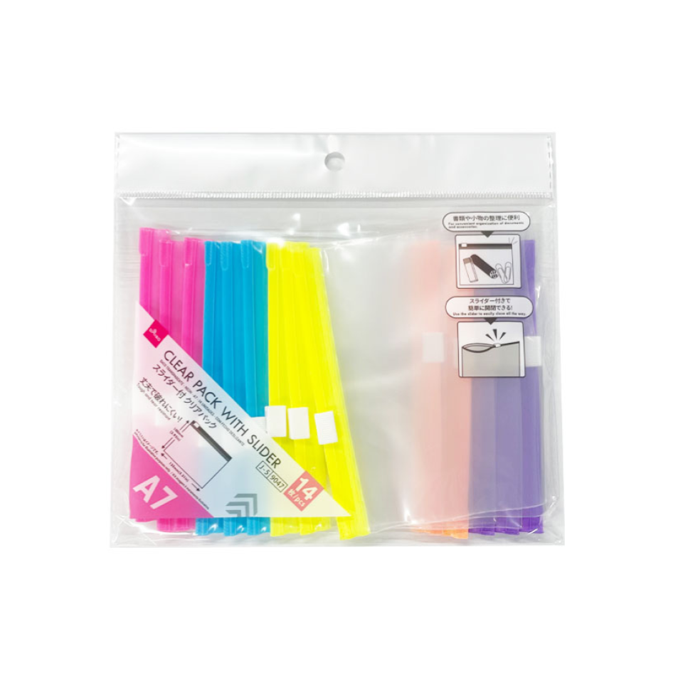Clear Pack with Slider Neon A