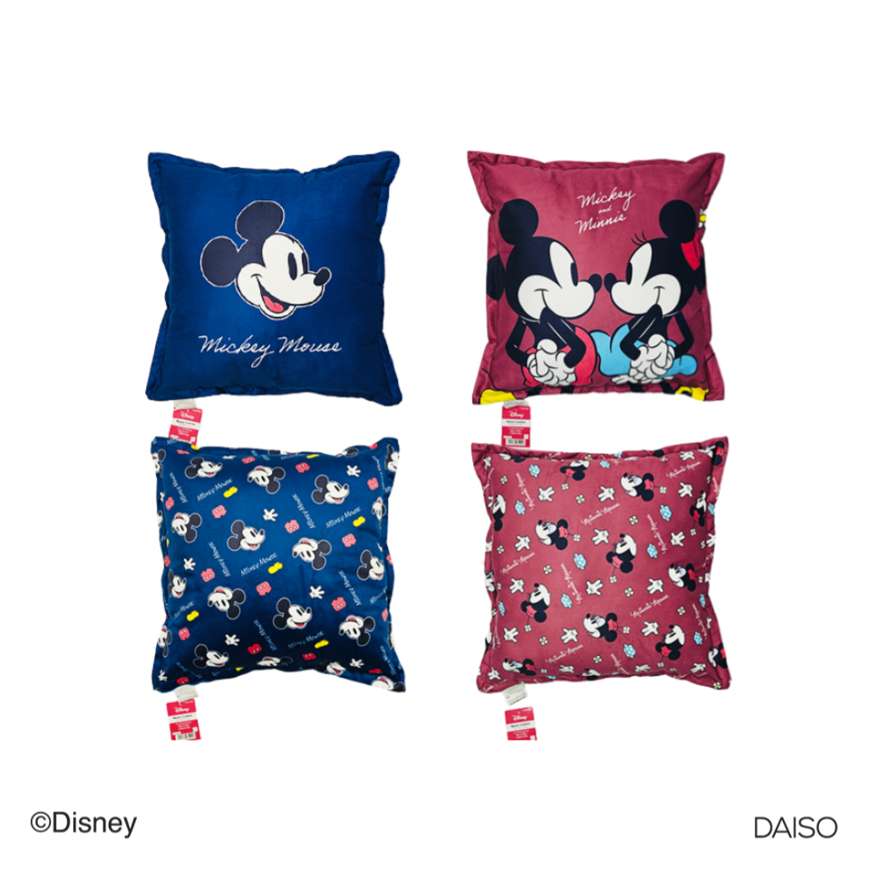 Square Cushion Mickey and Minnie