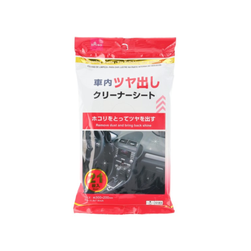Cleaning Sheets for Polishing Car Interior