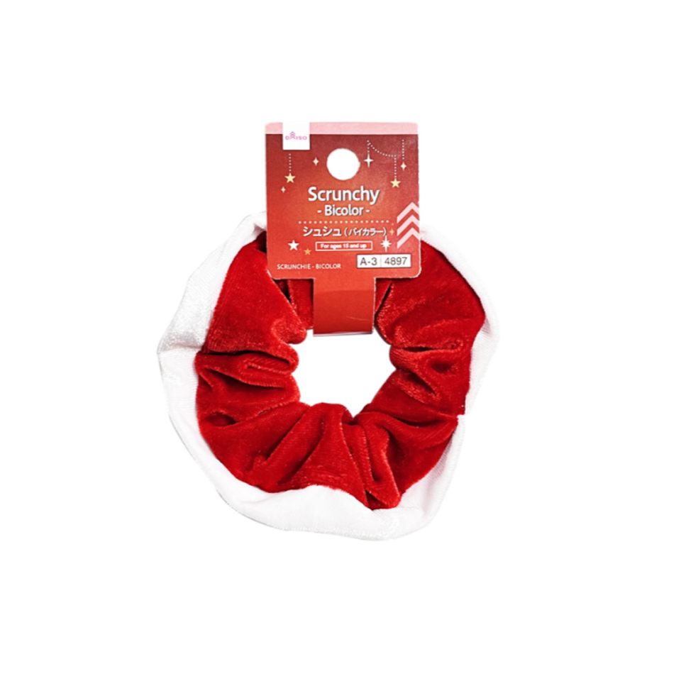 Christmas Scrunchy Bicolor