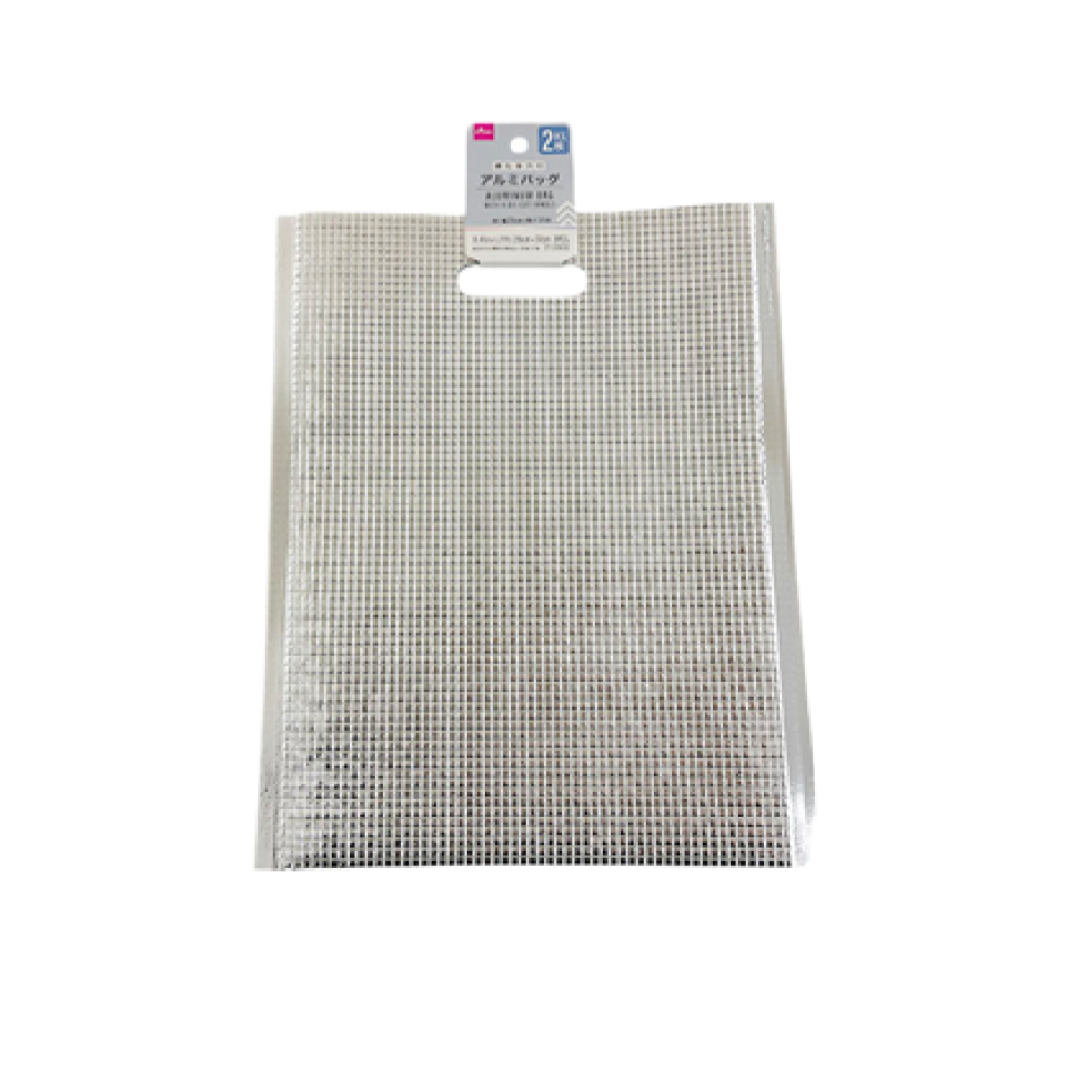 Aluminum Bag with a Die Cut Handle 29cm x 37cm 2pcs