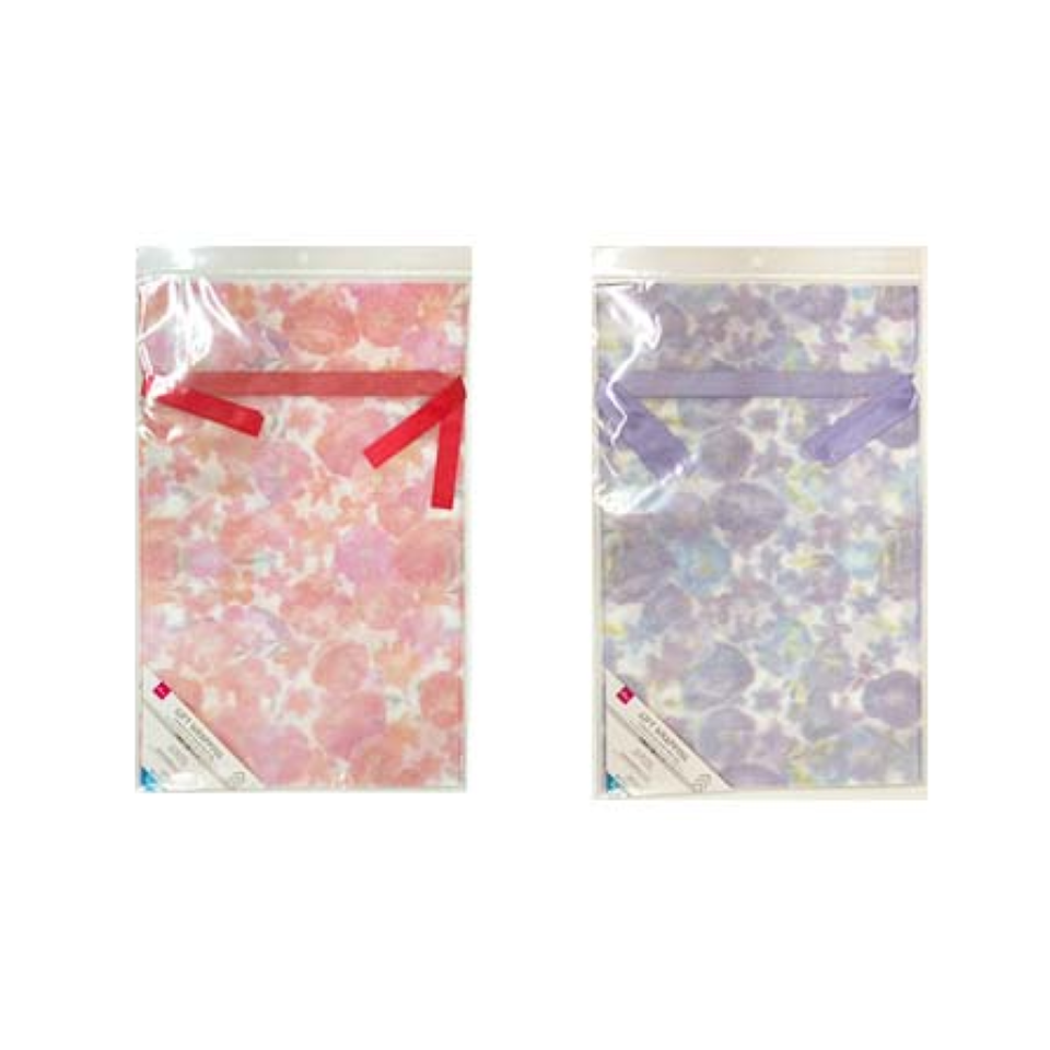 Drawstring Non Woven Fabric Bag Flower 45cm x 29cm x 10cm