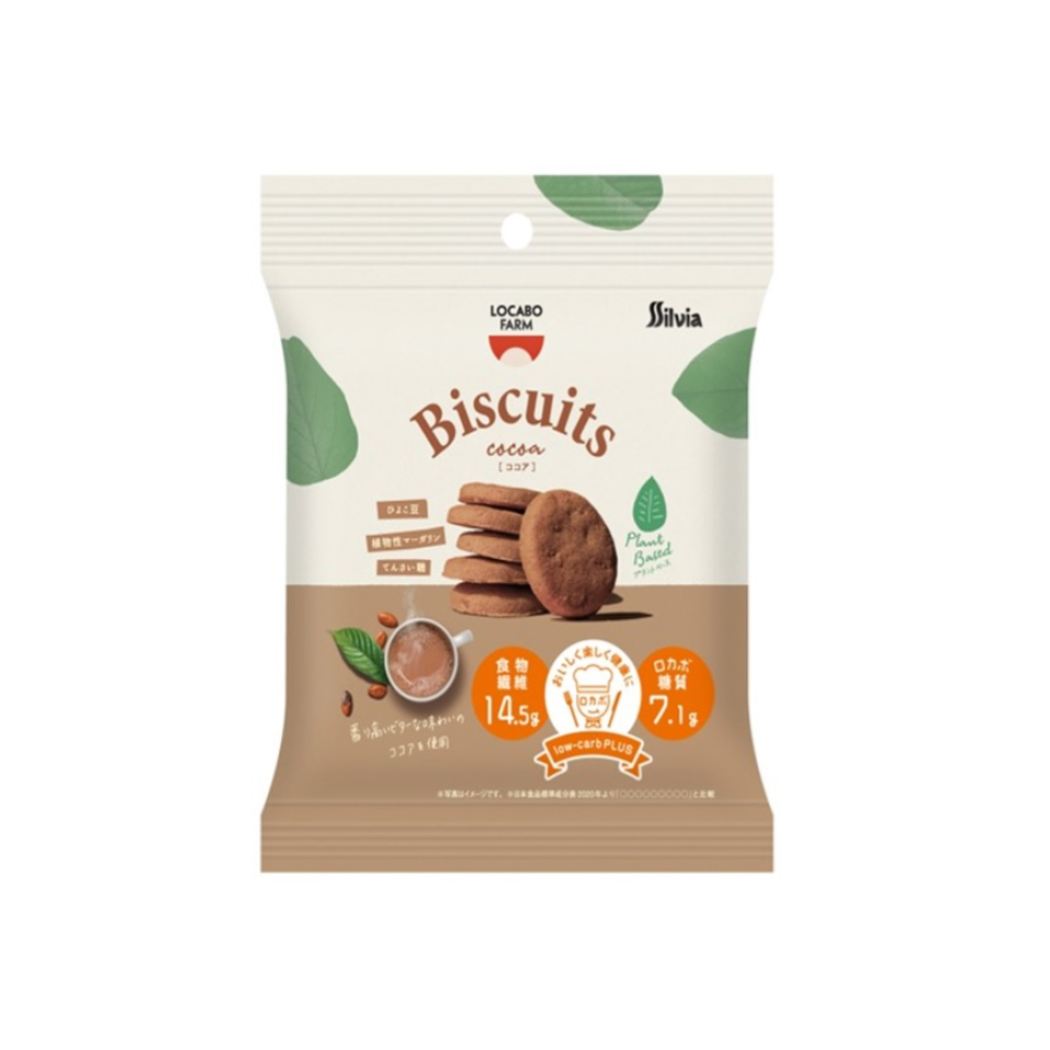 Silvia Low Carb Farm Cocoa Biscuits 30g