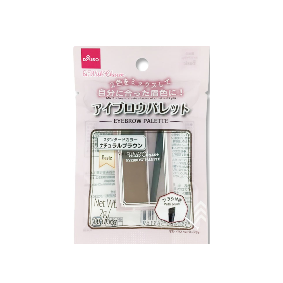 &.With Charm Eyebrow Palette Natural Brown