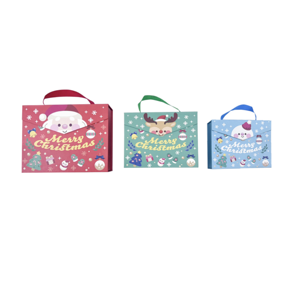 Christmas Gift Box with Handle