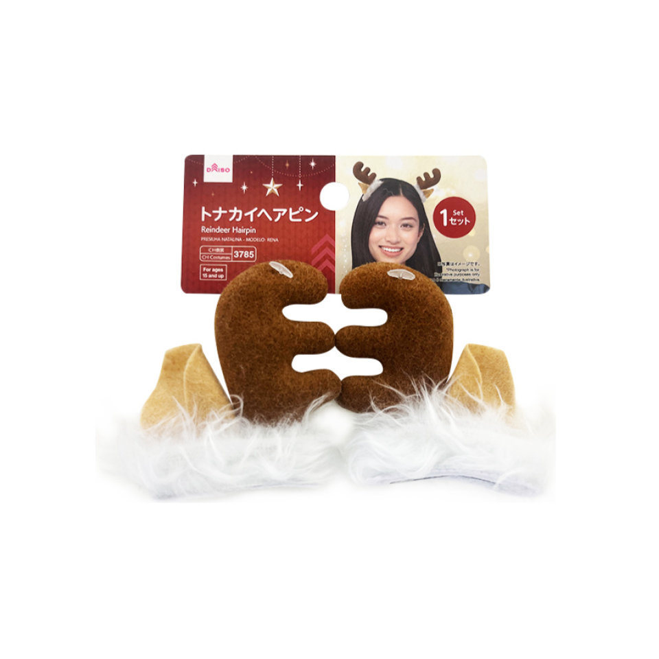 Christmas Reindeer Hairpin