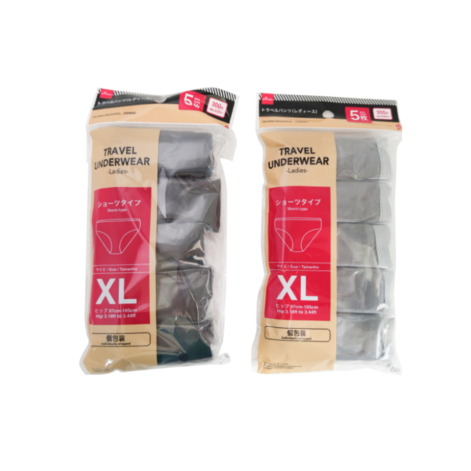Travel Underwear Ladies XL