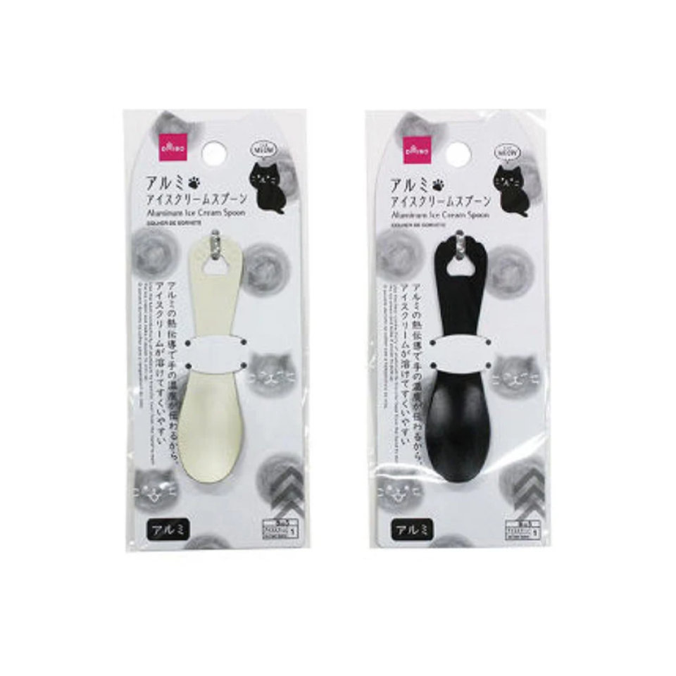 Aluminum Ice Cream Spoon Meow